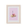 Fotolijst 15x20cm hout strepen (wit)
