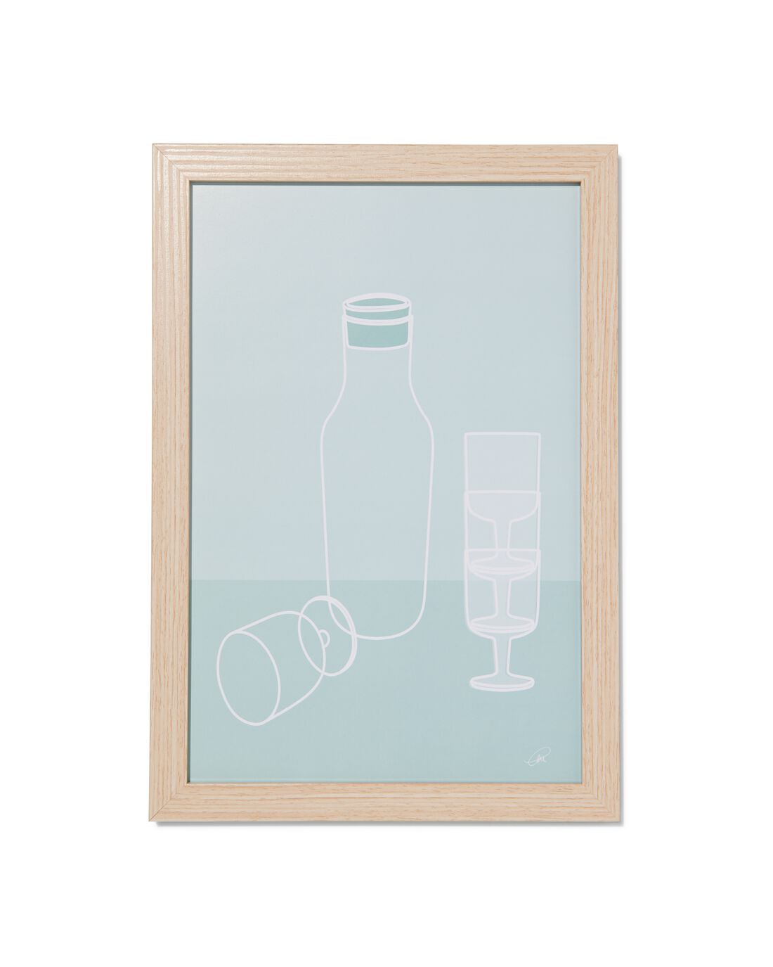HEMA Fotolijst 20x30cm naturel hout (hout) | HEMA