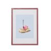 HEMA Fotolijst 22.5x31cm hout dun (bordeauxrood) | HEMA