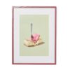 HEMA Fotolijst 30x40cm hout dun (bordeauxrood) | HEMA