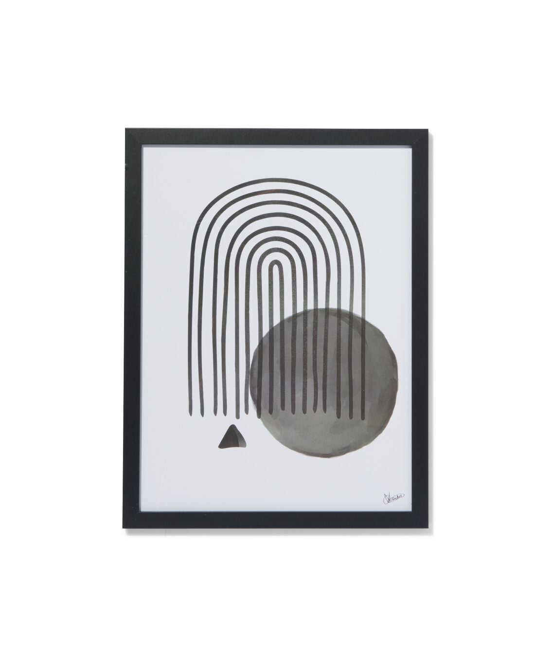HEMA Fotolijst 30x40cm zwart hout (zwart) | HEMA