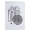 Fotolijst 40x60cm wit hout (wit)
