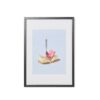 HEMA Fotolijst A4 21x29.7cm hout dun (zwart) | HEMA