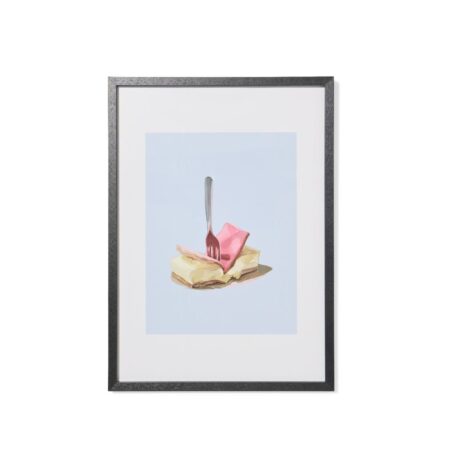 HEMA Fotolijst A4 21x29.7cm hout dun (zwart) | HEMA