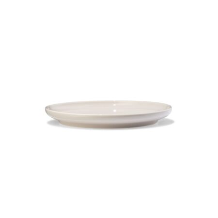 HEMA Gebaksbordje Ø16.5cm Knap new bone china grijs (grijs) | HEMA