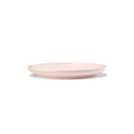 HEMA Gebaksbordje Ø16.5cm Knap new bone china roze (roze) | HEMA
