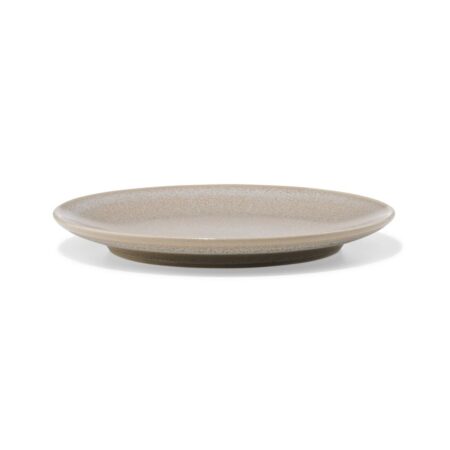 HEMA Gebaksbordje Ø16cm Monaco aardewerk lichtbruin (lichtbruin) | HEMA