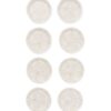 HEMA Gebaksbordje botanisch 8 stuks | HEMA