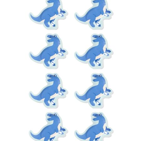 HEMA Gebaksbordjes dino - 8 stuks | HEMA