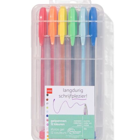 HEMA Gelpennen - 12 stuks | HEMA