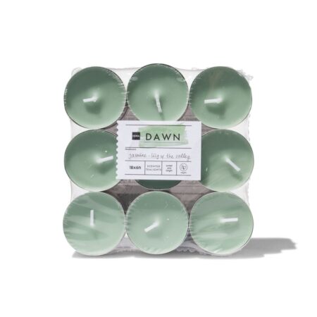 Geur sfeerlichten dawn - 18 stuks