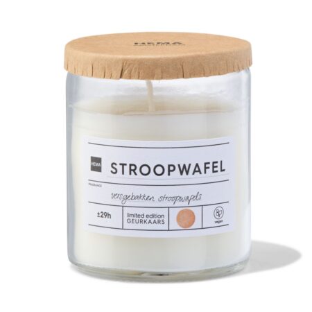 HEMA Geurkaars in glas stroopwafel | HEMA