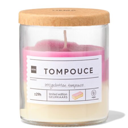 HEMA Geurkaars in glas tompouce | HEMA