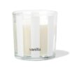 HEMA Geurkaars in glas ⌀10x10cm vanille (ivoor) | HEMA