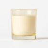 Geurkaars in glas ⌀7x8cm crème brûlée (lichtgeel)