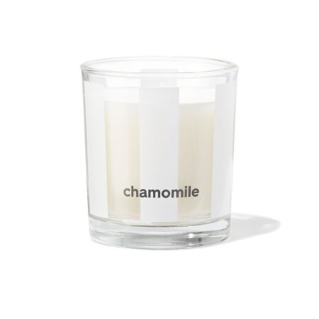 HEMA Geurkaars in glas ⌀7x8cm kamille (ivoor) | HEMA