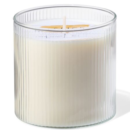 HEMA Geurkaars in ribbelglas Ø10x10 spice | HEMA