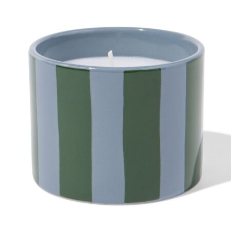 Geurkaars ⌀8x6.4cm mandarijn-patchoeli (groen)