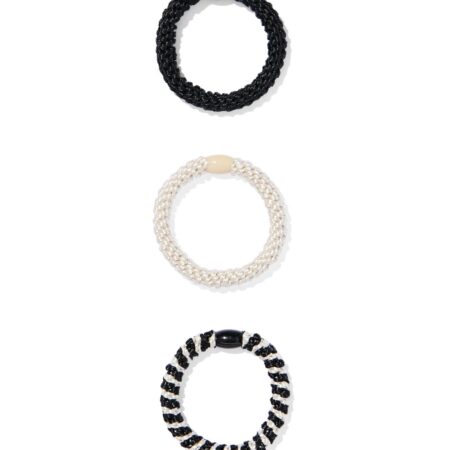 HEMA Gevlochten haarelastieken - 3 stuks | HEMA