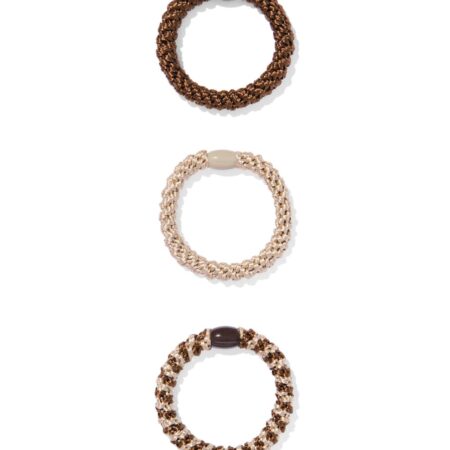 HEMA Gevlochten haarelastieken - 3 stuks | HEMA