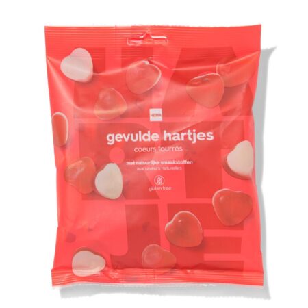 HEMA Gevulde hartjes 200g | HEMA