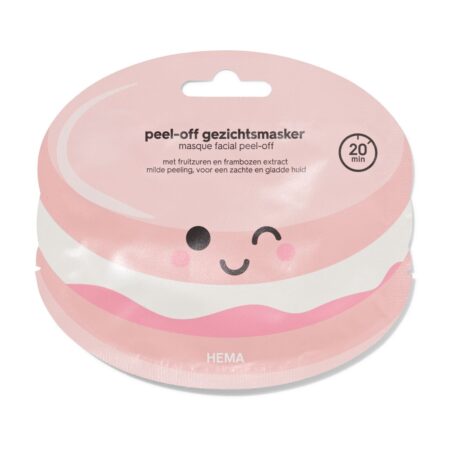 Gezicht peel-off masker macaron