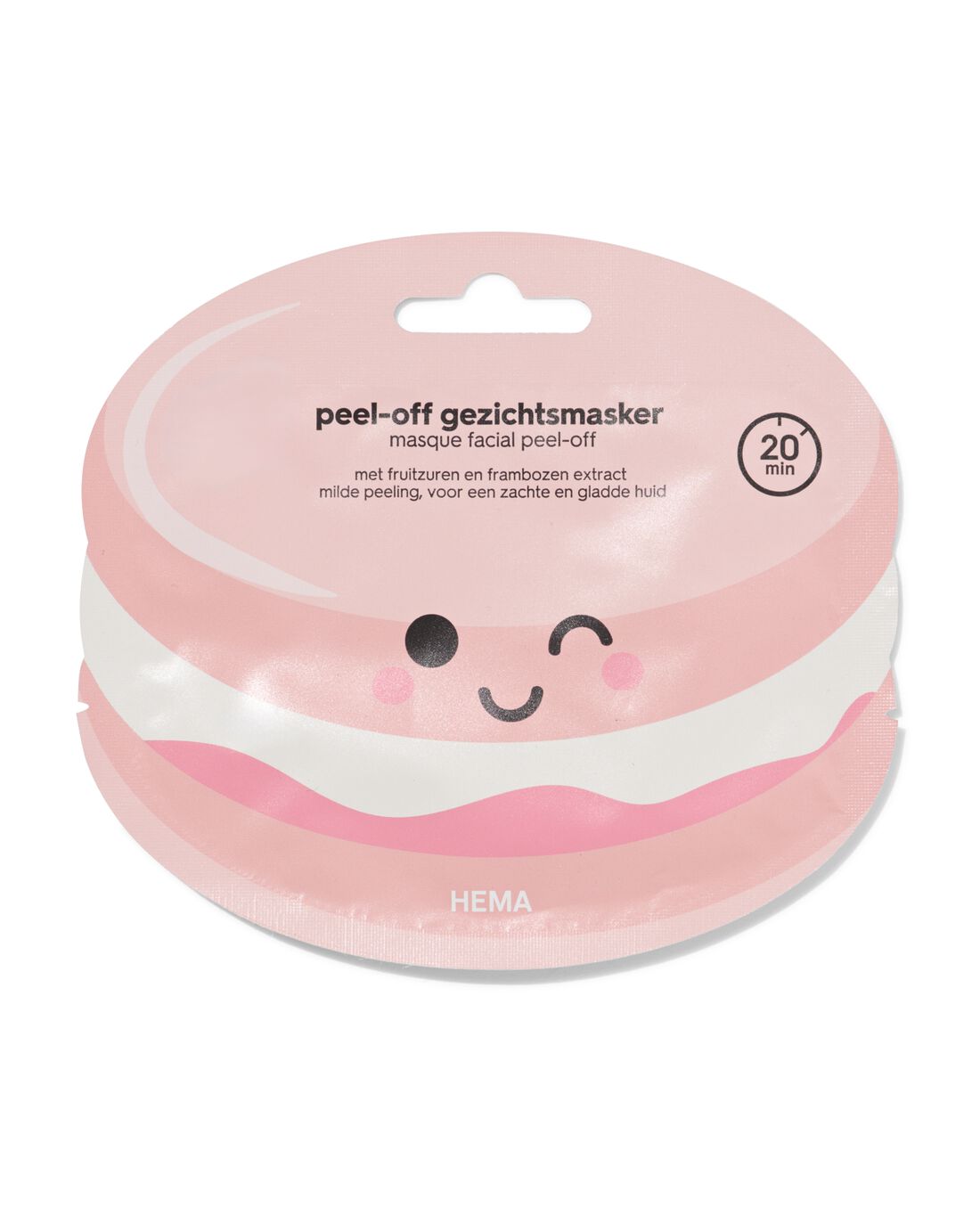 Gezicht peel-off masker macaron