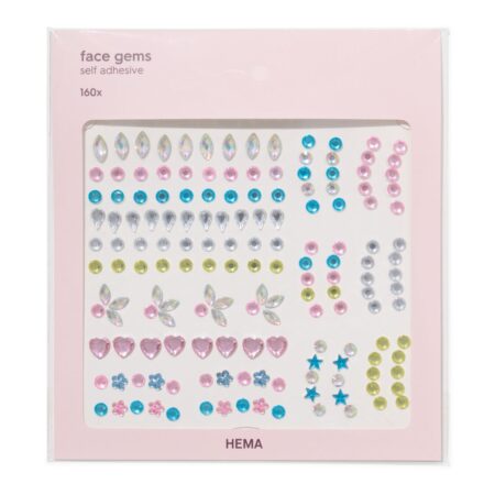 HEMA Gezichtsjuwelen stickers - 160 stuks | HEMA