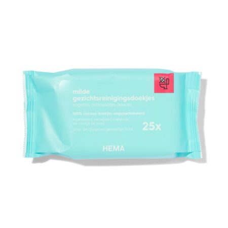 HEMA Gezichtsreiningsdoekjes droge+gevoelige huid - 25 stuks | HEMA