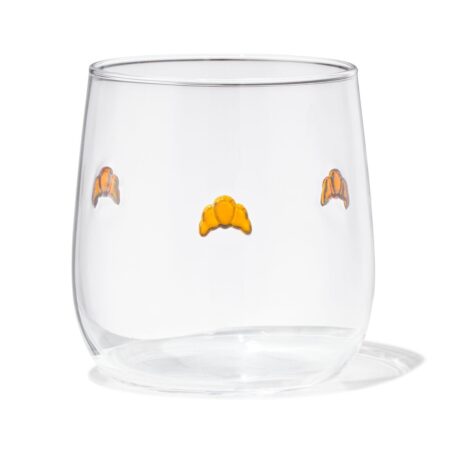 Glas 360ml croissants - 2 stuks
