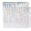 HEMA Glittergordijn 200cm zilver (zilver) | HEMA