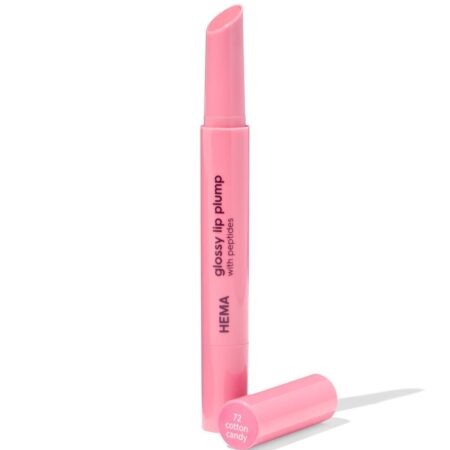 HEMA Glossy lipplump 72 cotton candy (roze) | HEMA