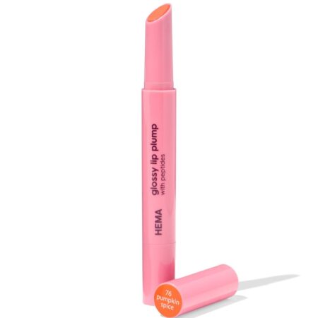HEMA Glossy lipplump 76 pumpkin spice (oranje) | HEMA