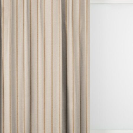 HEMA Gordijnstof Andel lichtdoorlatend structuur dessin (zand) | HEMA