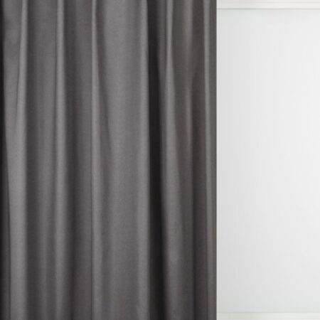HEMA Gordijnstof Den Helder lichtdoorlatend antraciet (antraciet) | HEMA