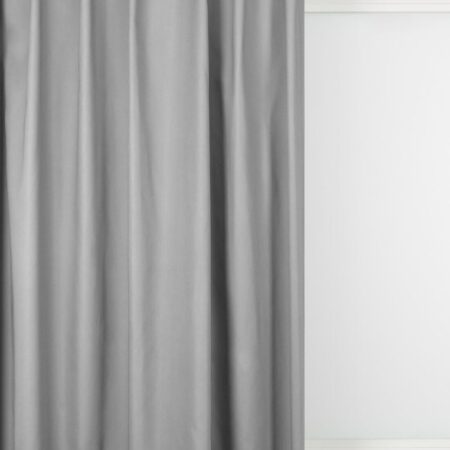 HEMA Gordijnstof Joure semi-verduisterend grijs (grijs) | HEMA
