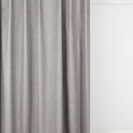 HEMA Gordijnstof Nuenen verduisterend grijs (grijs) | HEMA