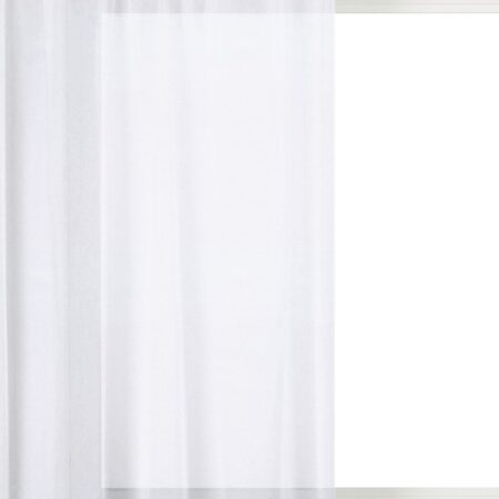 HEMA Gordijnstof Vicenza wit (wit) | HEMA