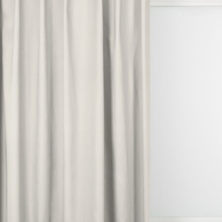 HEMA Gordijnstof satijn crème (creme) | HEMA