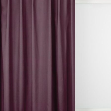 Gordijnstof velours bordeaux (bordeauxrood)