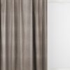 HEMA Gordijnstof velours lichtgrijs (lichtgrijs) | HEMA