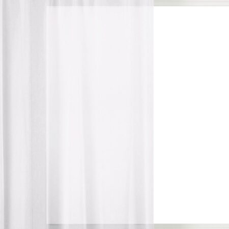 HEMA Gordijnstof voile Java wit (wit) | HEMA