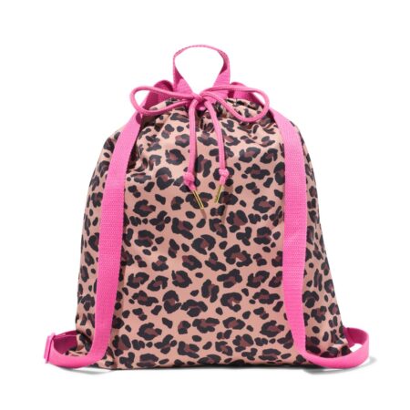 HEMA Gymtas 42x36cm luipaard (bruin) | HEMA