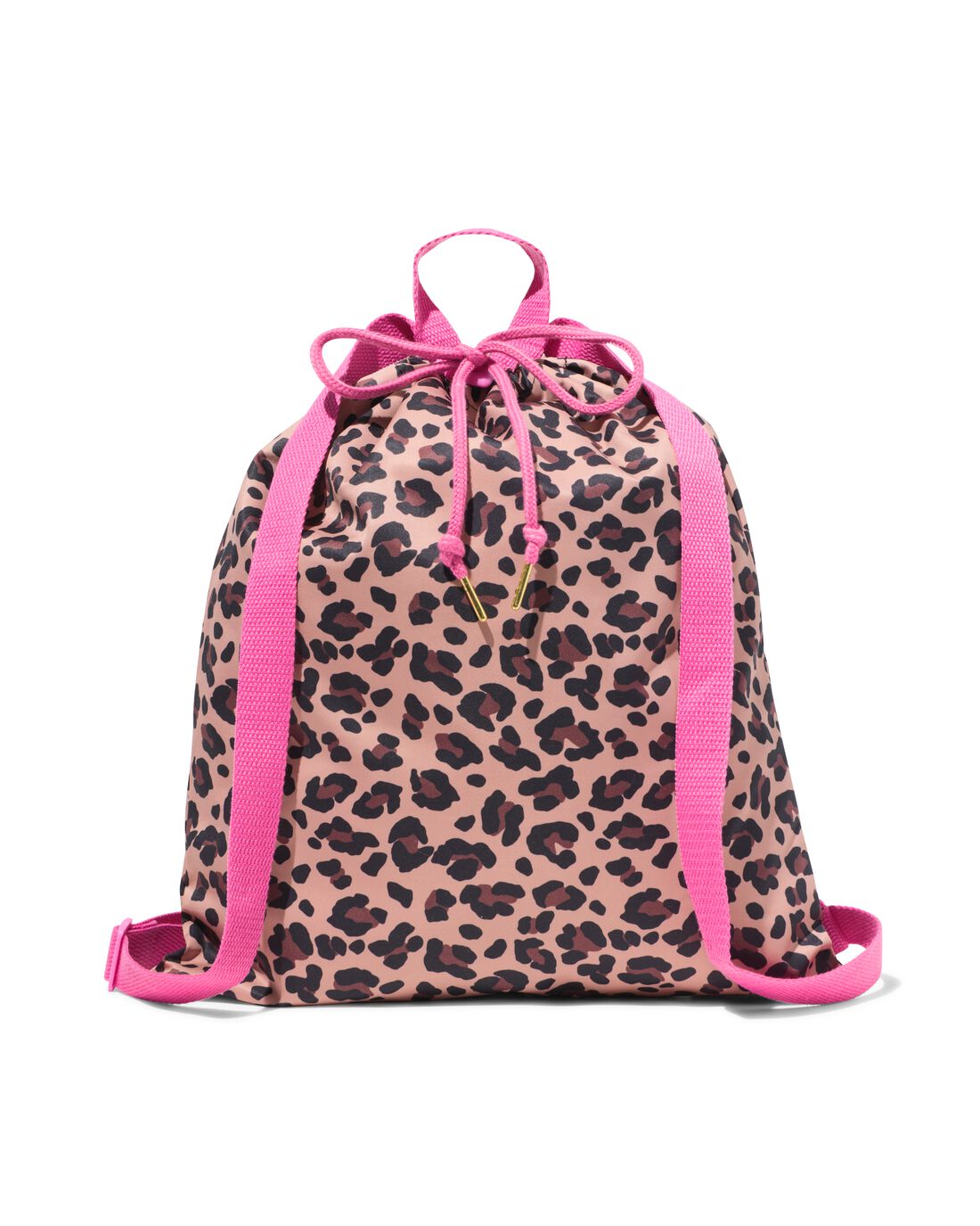 HEMA Gymtas 42x36cm luipaard (bruin) | HEMA