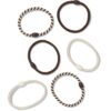 HEMA Haarelastieken dun versierd - 6 stuks | HEMA
