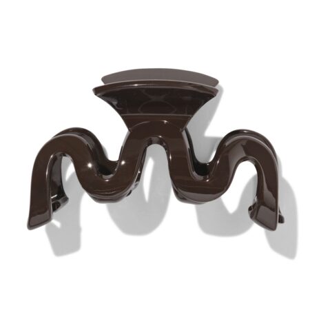 HEMA Haarklem 10cm swirl bruin | HEMA