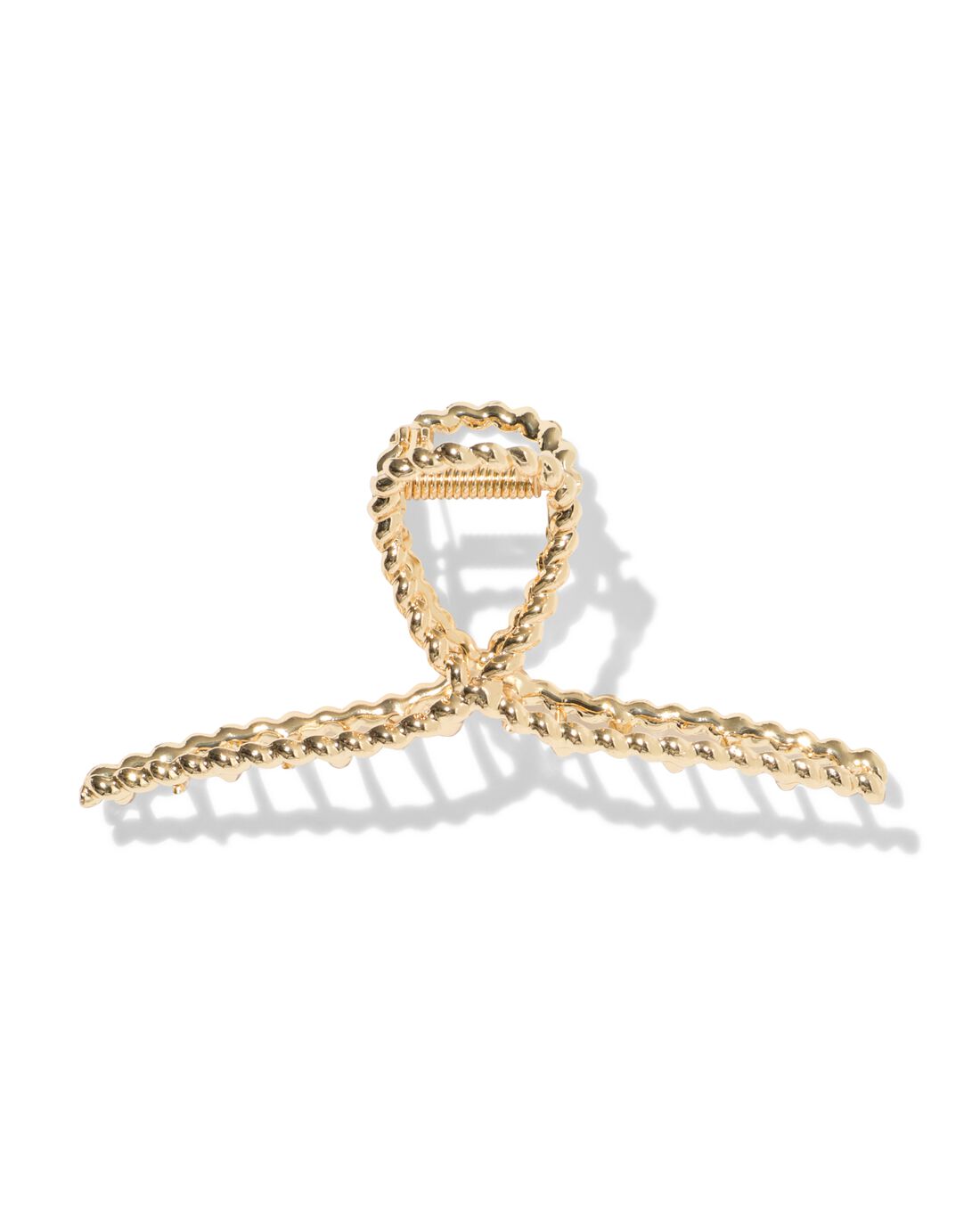 Haarklem 11cm goud