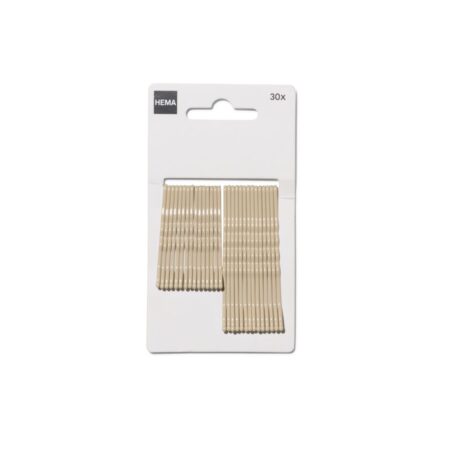 HEMA Haarschuifjes beige 30 stuks | HEMA