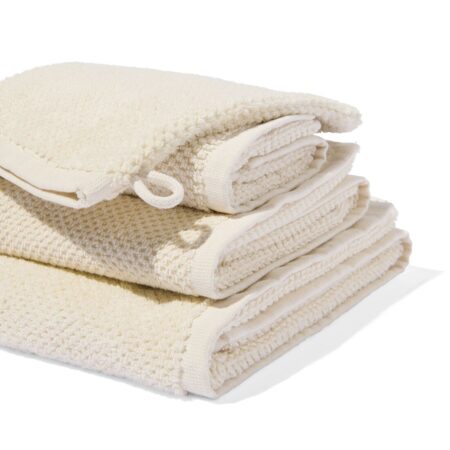 HEMA Handdoek 2e kans recycled katoen ecru (ecru) | HEMA