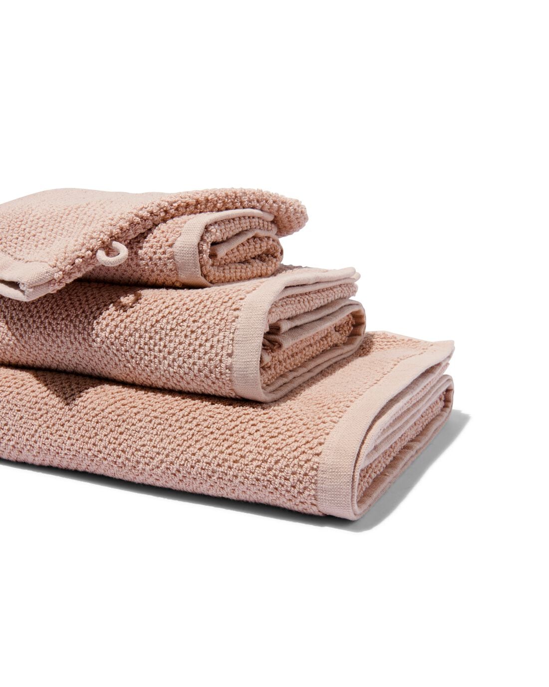 HEMA Handdoek 2e kans recycled katoen lichtroze (lichtroze) | HEMA